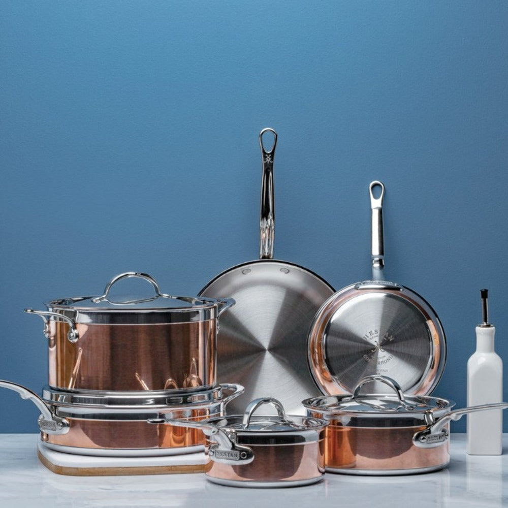 Hestan ProBond Professional Clad 10pc Stainless Steel Cookware Set