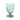 Rustic Goblet Green Glass