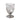 Rustic Goblet Gray Glass