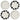 Kate Spade On The Dot Assorted Dinner Plates, Set of 4