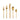 Mepra Due Brushed Gold 20-Piece Flatware Set