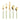 Mepra Fantasia Ice Oro Brushed Sage 20-Piece Flatware Set