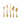 Mepra Perla Brushed Gold 20-Piece Flatware Set