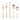 Mepra Stile By Pininarina Brushed Champagne 20-Piece Flatware Set