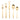 Mepra Stile By Pininarina Brushed Gold 20-Piece Flatware Set